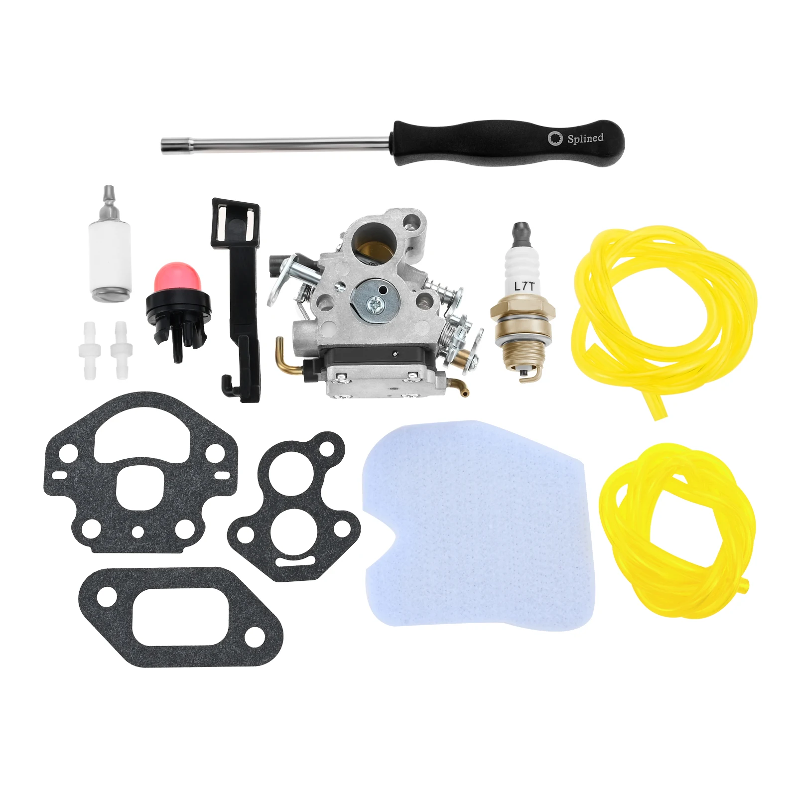 Carburetor W/Tune Up Repair Kit Fit for Husqvarna 235 235E 236 236E Chainsaw for Jonsered for Craftsman Carb for Zama C1T-W33C