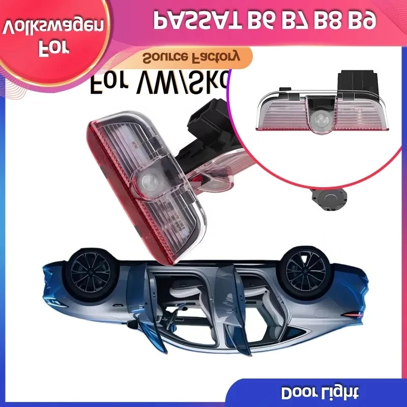 

Для VOLKSWAGEN VW Держатели чашек Колпаки ступиц Новые 2 шт. Для VW Passat B6 B7 B8 B9 Touareg Golf 5 6 7 Jetta MK6 MK7 GTI R Светодиодные дверные Pro