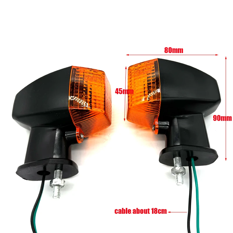 2pcs 4pcs Front Turn Signal Light Indicator Winker Lamp For KLE 250/400/50 ZXR250 ZXR400 ZXR750 ZXR 0 ZRX1100 ZRX1200