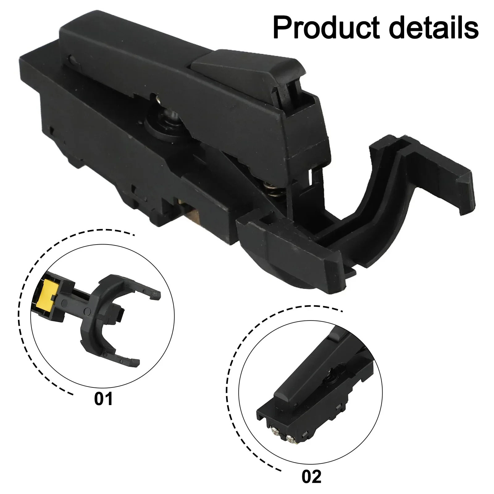 1шт. 949825 -07 запасные части триггерного переключателя для DW474 DW846 DW850 DW852 DW882 угловая шлифовальная машина аксессуары для электроинструментов