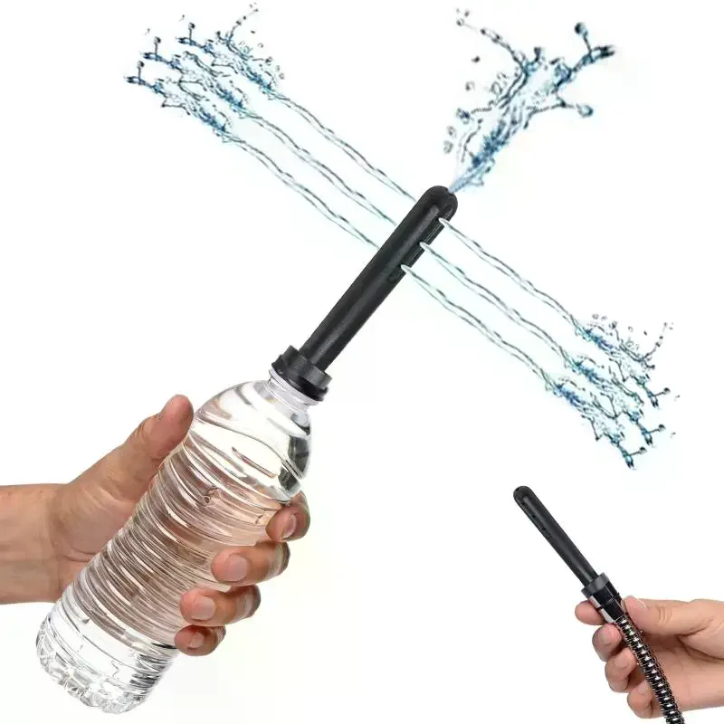 Portable Bidets Sprayer Personal Cleaner Hand Held Hygiene Washing Travel Anal Enema Silicone Wash Nozzle