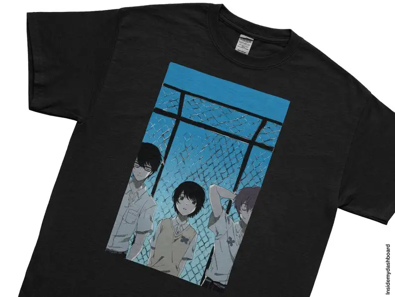 Terror in Resonance Twelve, Nine & Lisa T-Shirt, Terror in Tokyo Anime, Terror in Resonance Manga, Mystery Anime Tee