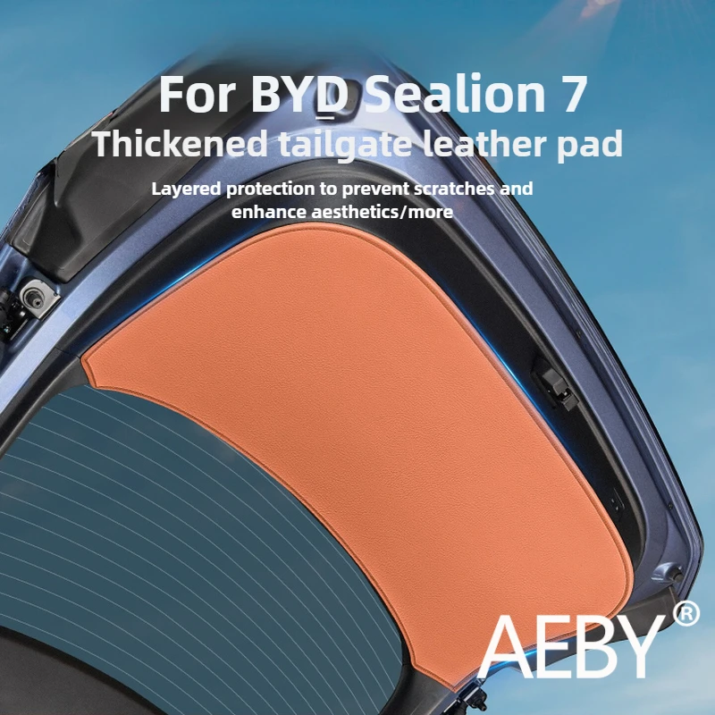 

AEBY For BYD Sealion 7 2024 Custom Fit Trunk Mat, Waterproof Dustproof Cargo Area Liner Protective Tray Interior Accessories