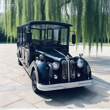 Best Price Lithium Electric Antique Self-Propelled Car 5 Seater Vintage Classic Car Free Custom Color Dedicated To Attractions