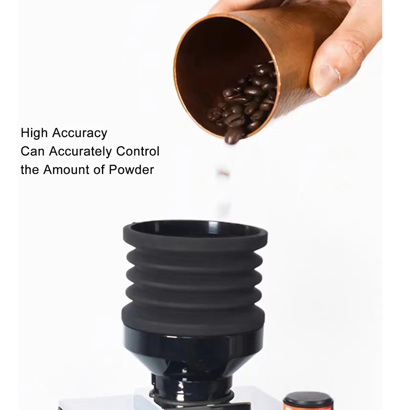 Контейнер для фасоли, черный, многоразовый, съемный, небольшой контейнер для фасоли, легко чистится, высокая точность для ресторана