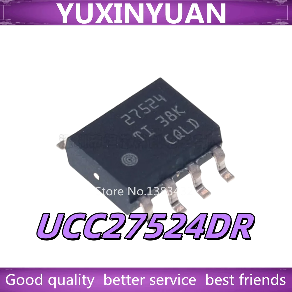 (5PCS)100% New 27524 27524A UCC27524 UCC27524A UCC27524DR UCC27524ADR