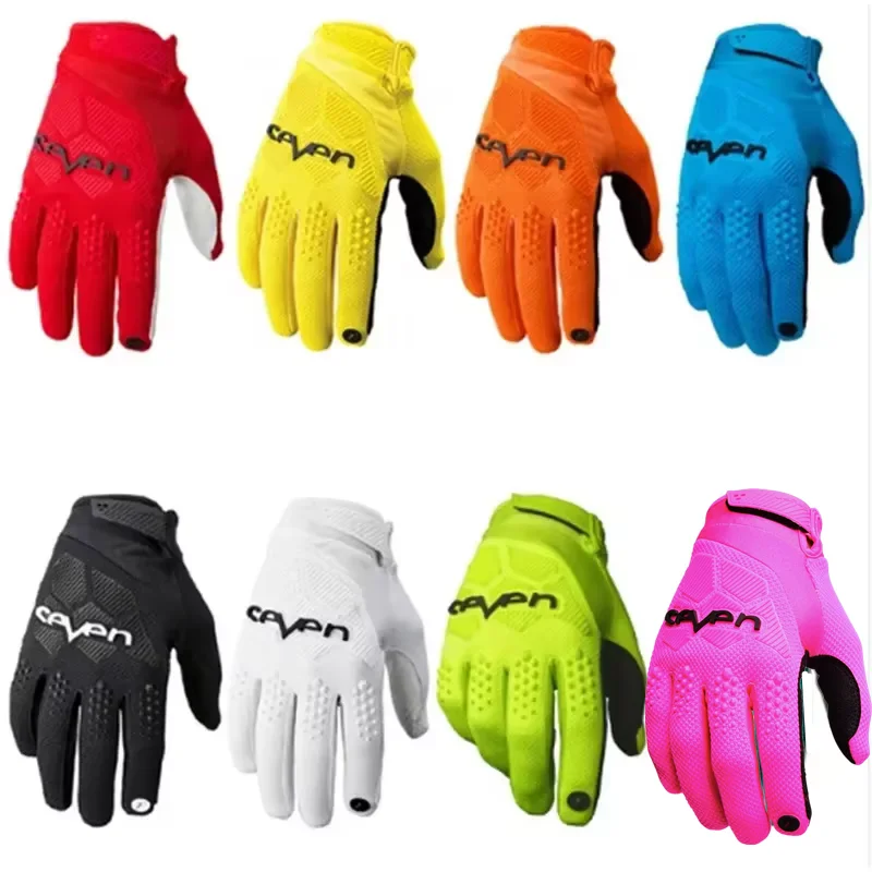 2025.5 قفازات الدراجة الترابية الجبلية قفازات موتوكروس سوداء على الطرق الوعرة دراجة نارية قفاز DH Mx قفازات ATV قفازات سباق الدراجات