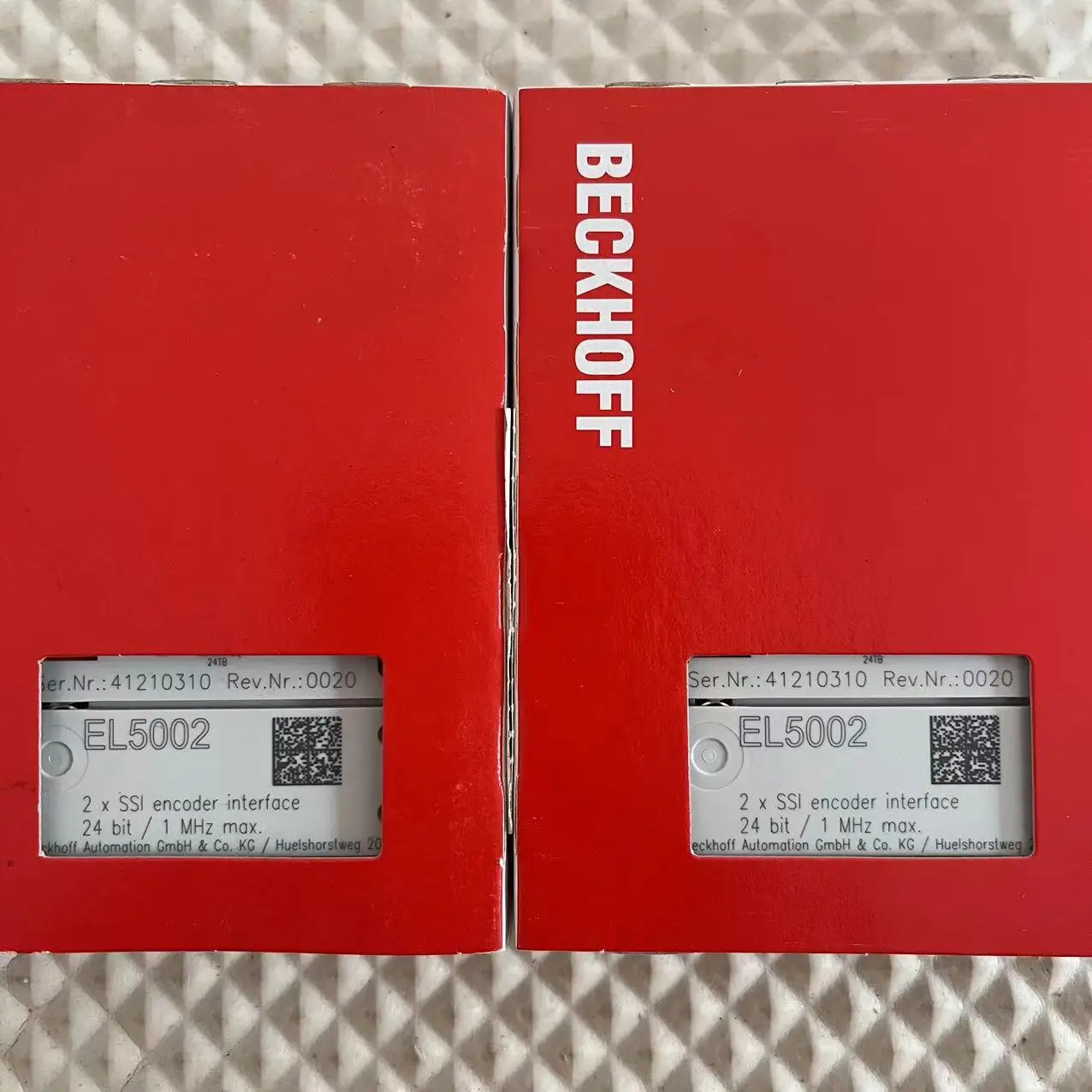 Módulo alemão Beckhoff EL3104 EL4104 EL4014 EL3024 EL4024 EL3054 EL3064