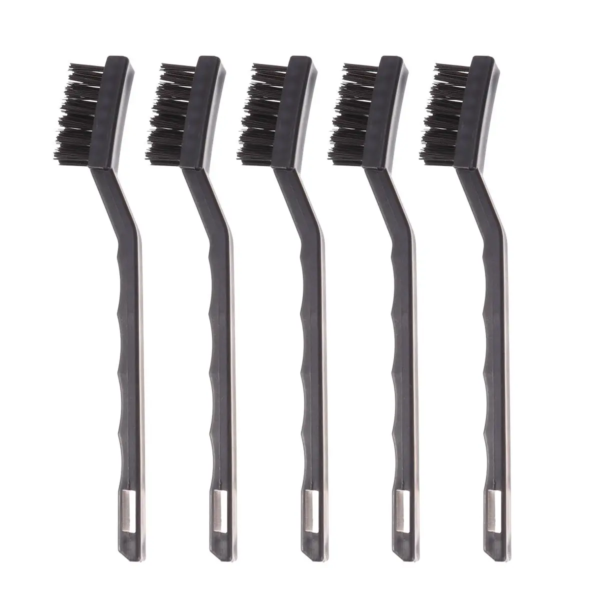 5 Pcs Anti Static Brush Electronic Cleaning Keyboard Duster PCB Nonslip Handle 3 Rows Bristles Remove Dirt Tool