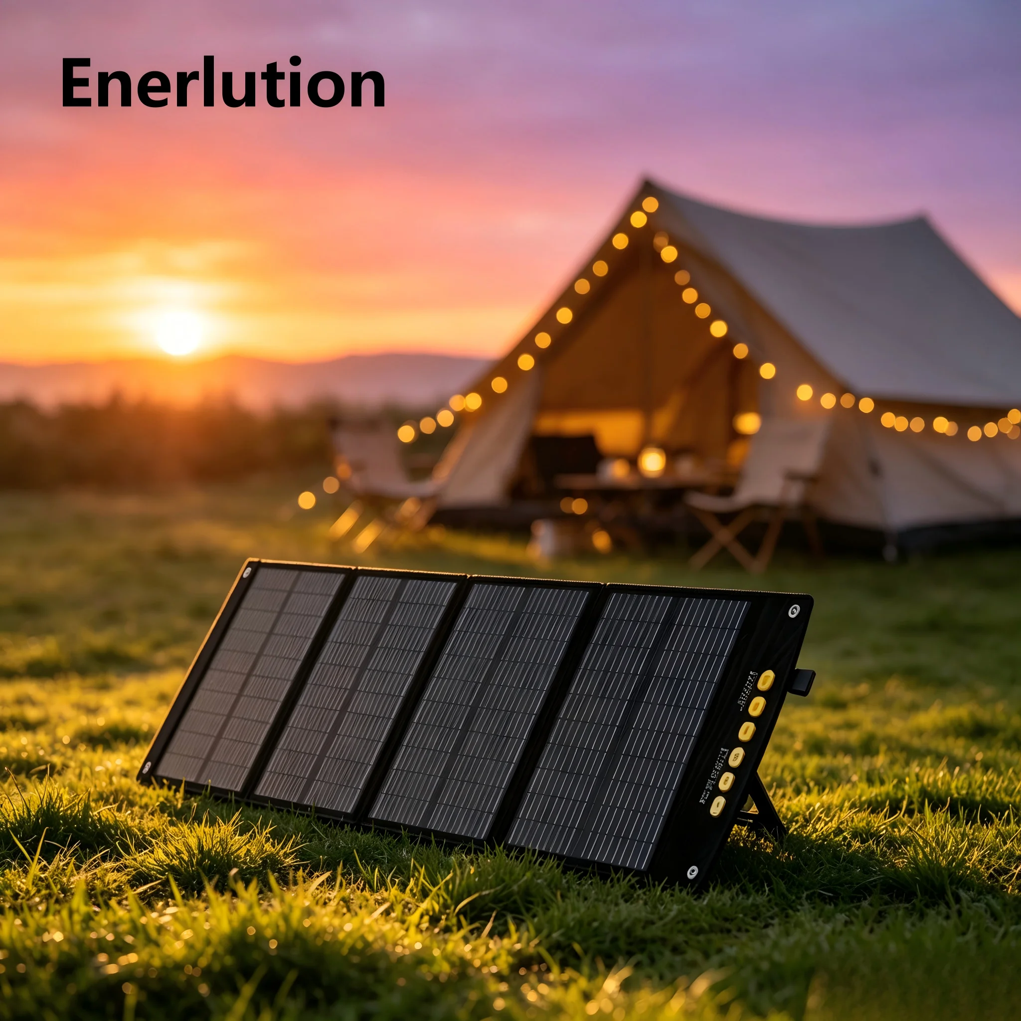 Collapsible Backpack Size Foldable Solar Panels 130W Easy Storage Hand Carry IP65 Waterproof for Camping Travel Activity