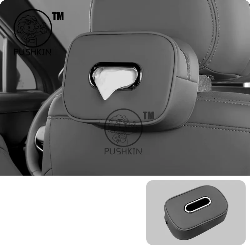 مناسبة ل GAC Trumpchi S7 2025 2026 صندوق مناديل السيارة المقعد الخلفي درج معلق متخصص اكسسوارات السيارات