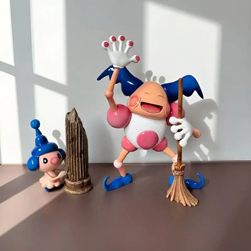 In Magazzino 5-8 cm Mr.Mime Action Figure Pocket Monster Anime Figure Collezione Figurine Statua Modello Camera Decora Scrivania Giocattolo Regalo
