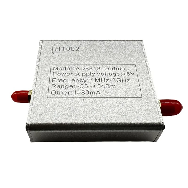 Ad8318 Module Rf Vermogensmeter Logaritmische Detector 1Mhz-8000Mhz Vermogensdetectiemodule Regelmodule Sensor