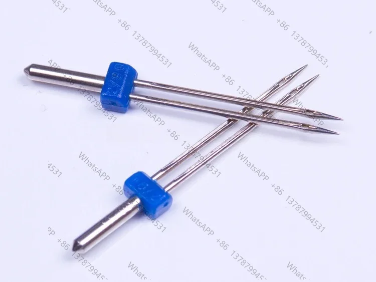 2pcs Twin Double Needle Size 2.0/90 Sewing Machine Needles 2mm