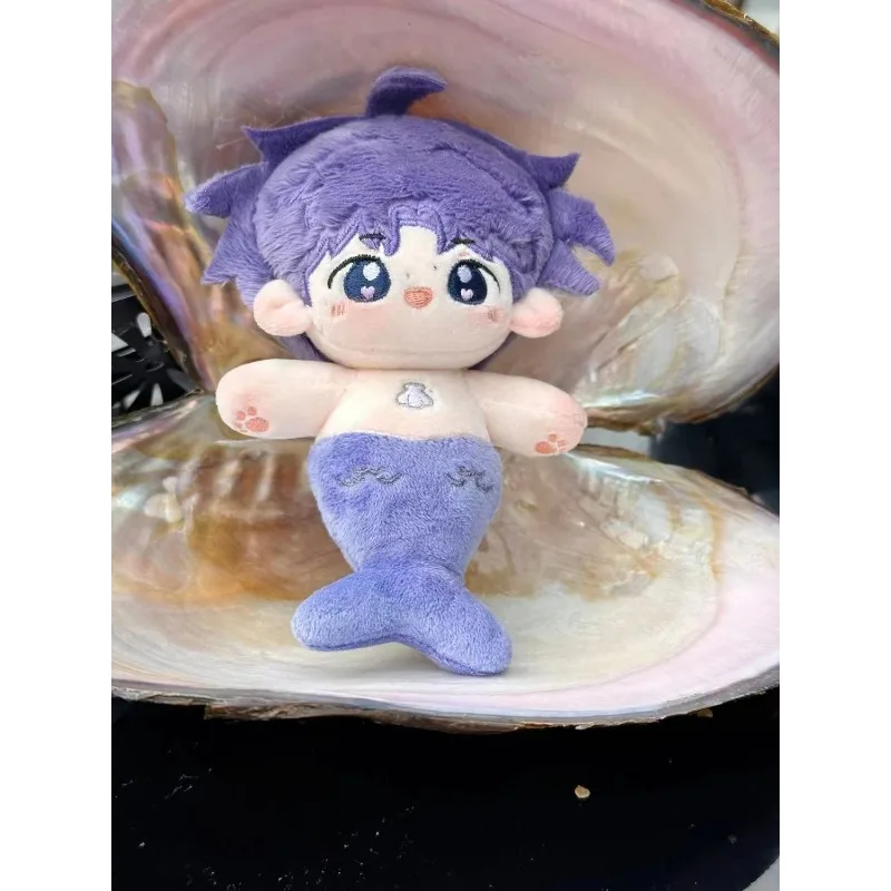 Kawaii Sereia Corpo Soft Boneca De Pelúcia, Mochila Pingente Brinquedos, Anime Game Chaveiro Presente, Rafayel Amor e Cosplay Espaço Profundo, 10cm