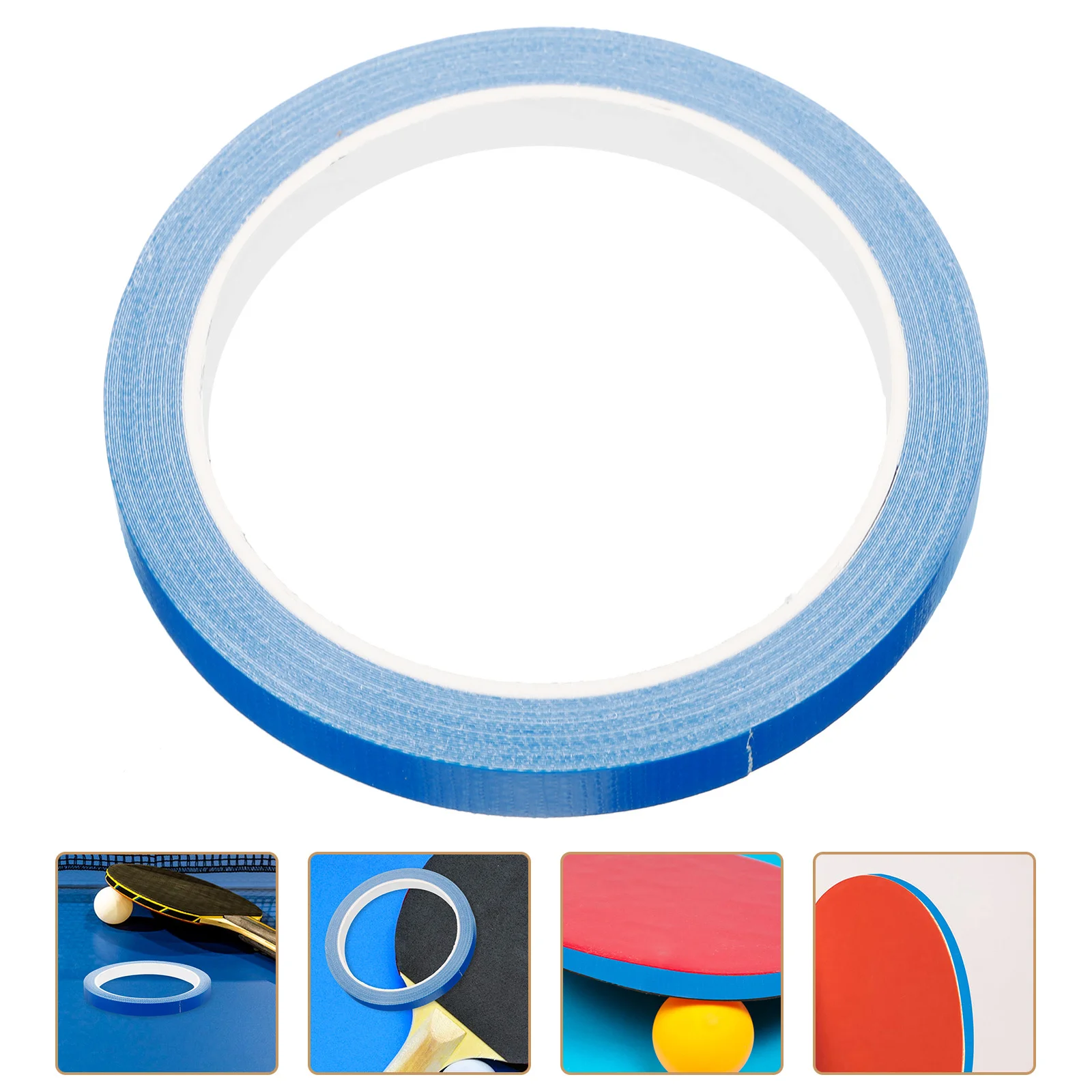 

1 Roll Adhesive Cloth Tape for Ping Pong Racket Edges Reinforced Protective Buffer Anti-Wear Side Cover Professional Accessory