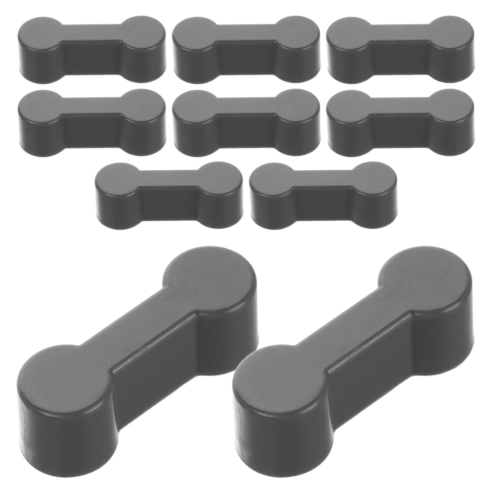 

20Pcs Plastic Rail Connector Dog Bone Train Track Adapter Expansion Connector Set Extension Parts Plastic Train Track Connectors