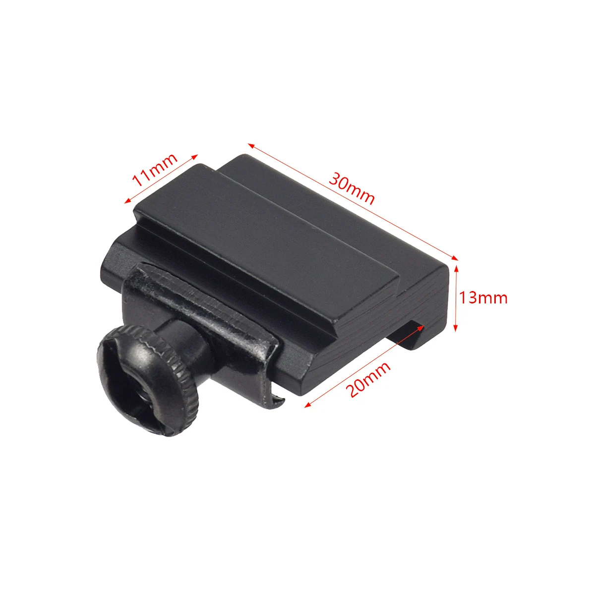 Metal Laser Scope Mount Converte Adapte for Flashlight/Sight Mounting Turn 20mm to 11mm Weaver Picatinny Pistol Base Accessories