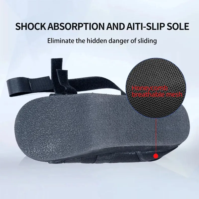 1Pcs Post Op Shoes-Plantar Splint Brace-Toe Orthopedic Support Brace-Foot Orthosis-Foot Fracture Shoe-Operative Walking Boot