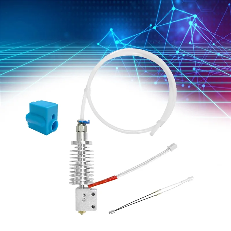 For Anycubic Kobra Max/Plus Nozzle Printed Head Hotend Silver For Kobra Max/Plus/Vyper-N36R