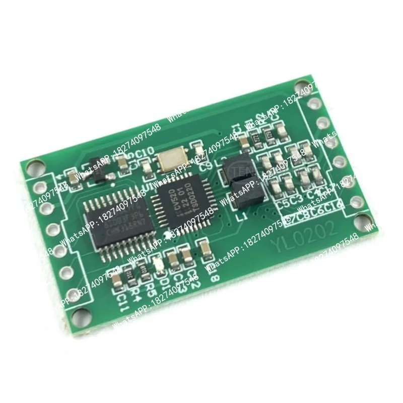 1Pcs RFID Reader RC522 Serial Port Read-write Module IC Card RFID Module 13.56MHz YL0202