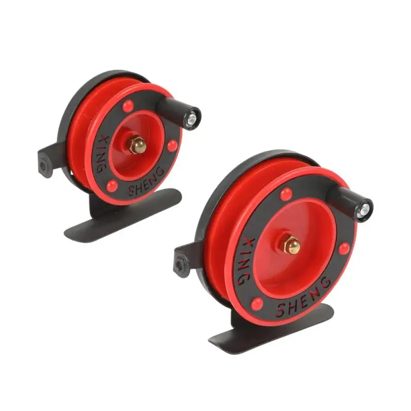 Right Handed Ice Fishing Reel Lightweight Fly Reel Mini Spool Tackle Winter Reel For Saltwater Fishing Accessories