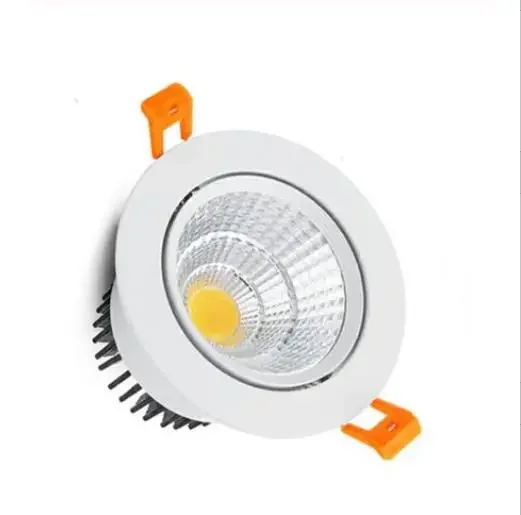 

Double Recessed LED Dimmable Downlight COB 7w 9w 12W 24W Spot light decoration Ceiling Lamps AC 110V 220V
