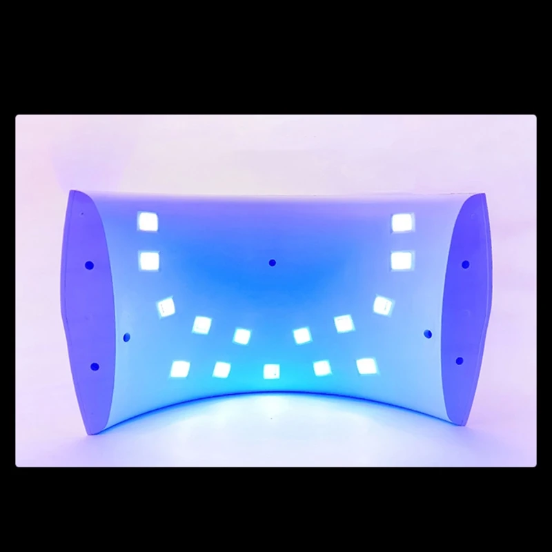 A2UD Lente che cambia colore Tester UV Rilevatore lenti fotocromatiche Misuratore occhiali anti-blu-ray con 15 luci a LED