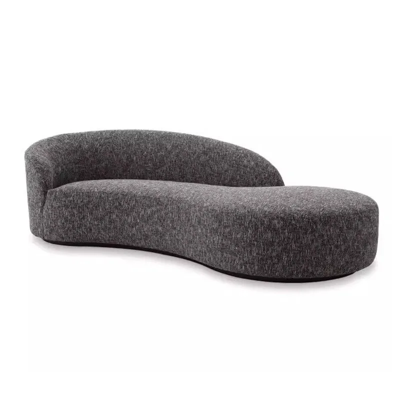 Simple concubine curved sofa Minimalist hotel beauty salon rest furniture Special-shaped sofa