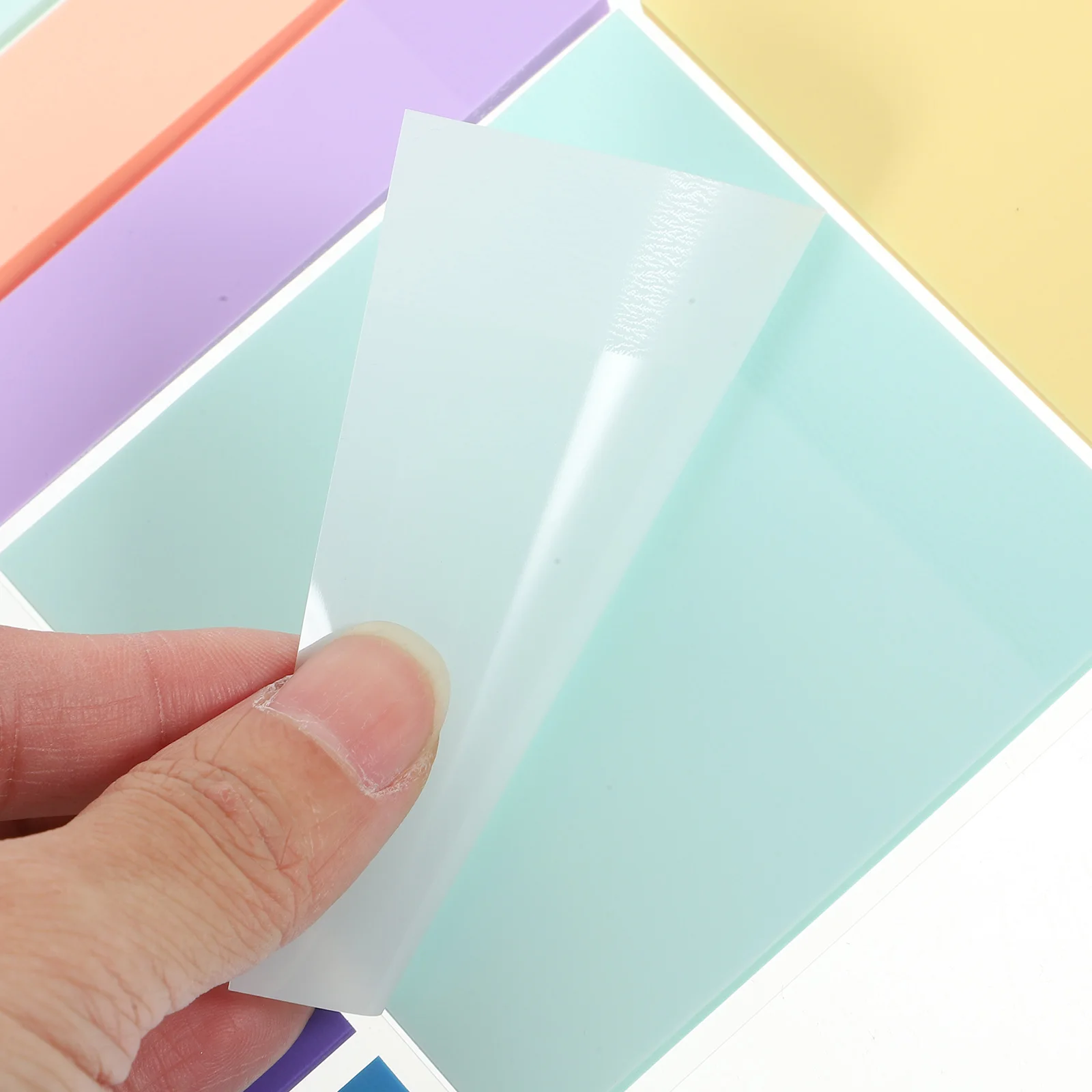

500 Pcs Stickers Romantic Notepads Bulk Memo Sticky Paper Self-stick