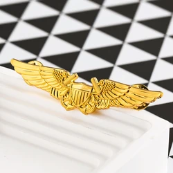 Flight Officer Wings Badge Gold Finish Miniature Medal of Challenge Coins