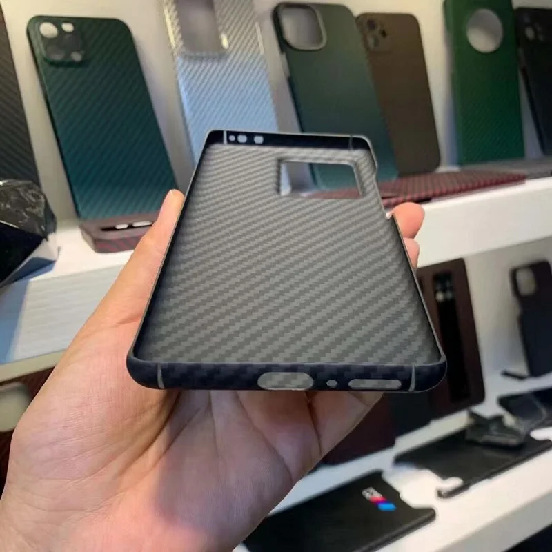 Carbon Fiber Case for XIAOMI Mix4 Case Aramid Fiber Cover for Xiaomi 11pro Ultra-thin Phone Protective Cover Phone Accessories