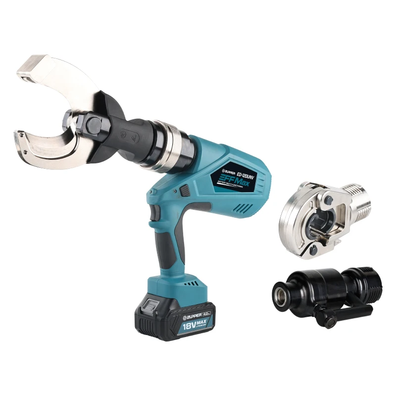 

ED-120UNV Многофункциональные беспроводные аккумуляторные гидравлические пробивные отверстия Гидравлические кабельные наконечники Обжимные инструменты Режущий станок