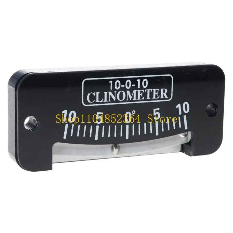 652F Spirits Levels Bubble Inclinometer Slope Angles Ruler for Home 0-10 Degree