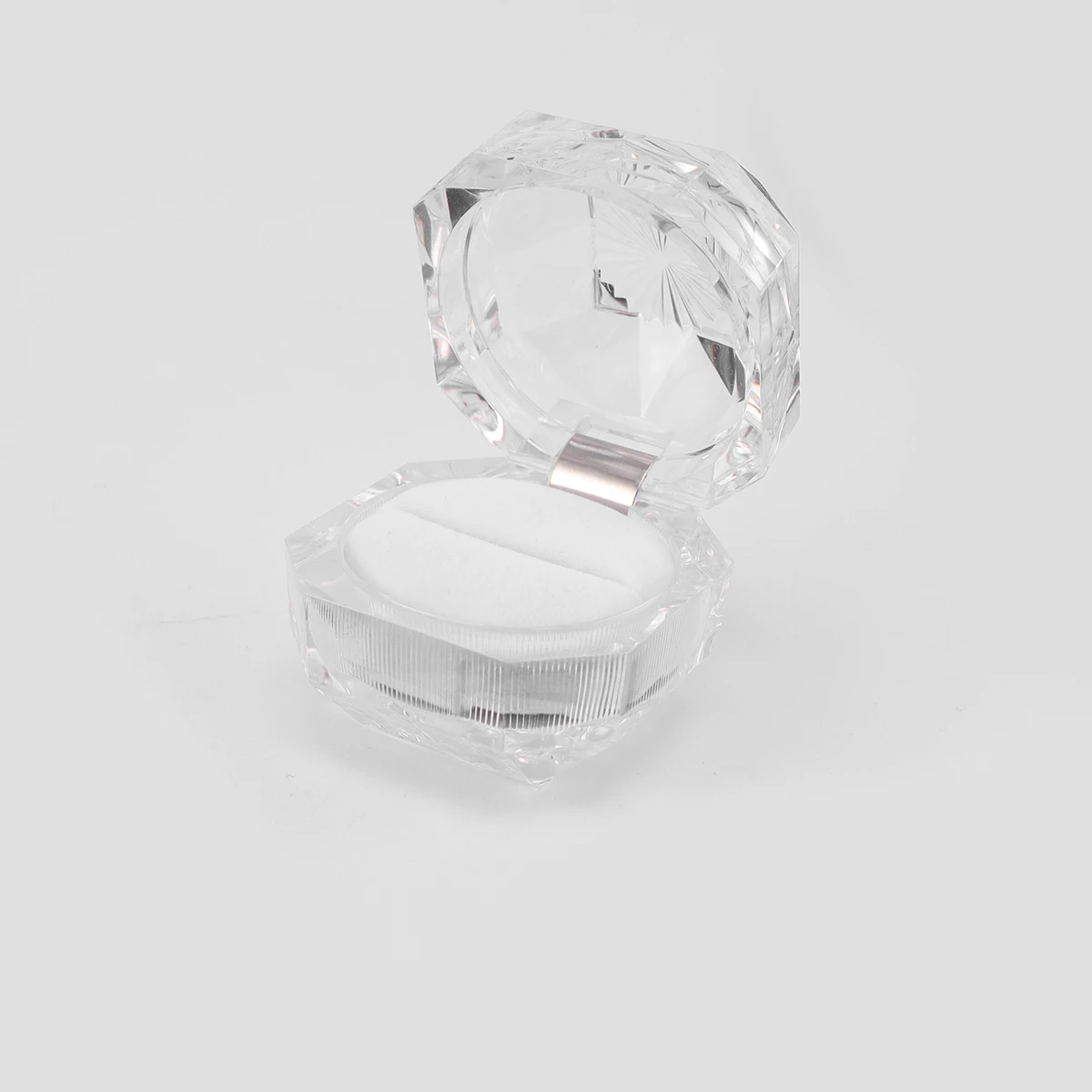 

Premium Ring Box Jewelry Storage Organizer Black Durable Material Unique Shape for Rings Earrings Necklaces Mothers Day