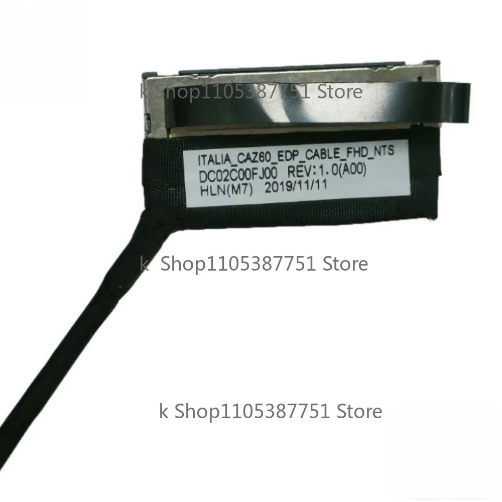 New Laptop non-touch FHD Screen cable For Dell XPS 13 9370 9380 P82G DC02C00FJ00 02CJMN 30PIN