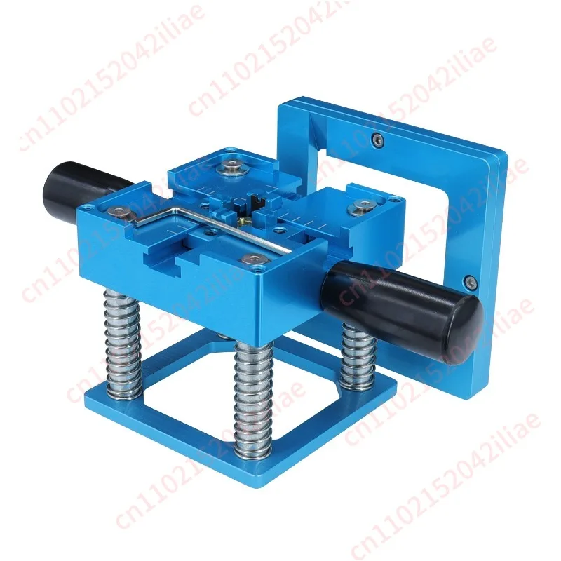 

90*90 BGA Blue Handle Planting Platform Steel Mesh Multi-Function Solder Paste Holder Fixture Chip Repair Socket