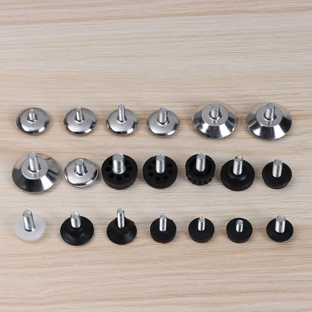 10Pcs Anti-Skid Levelers Screw Floor Protector Furniture Adjustable Bolt Furniture Feet Chair Feet Level Leveling Feet image 2