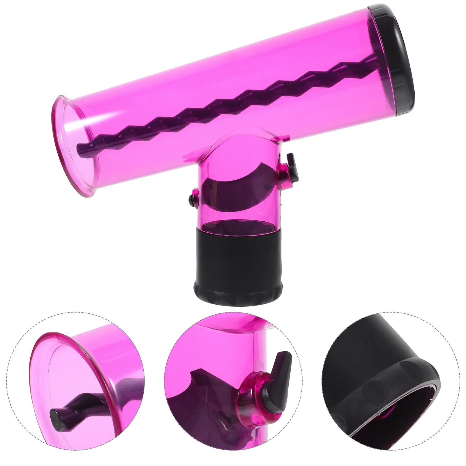

Hair Curler Tool for Home Salon Use High Temp Pc Curl Diffuser with Rotating Left Right Wind Control for Hair Dryer 4-5.5cm