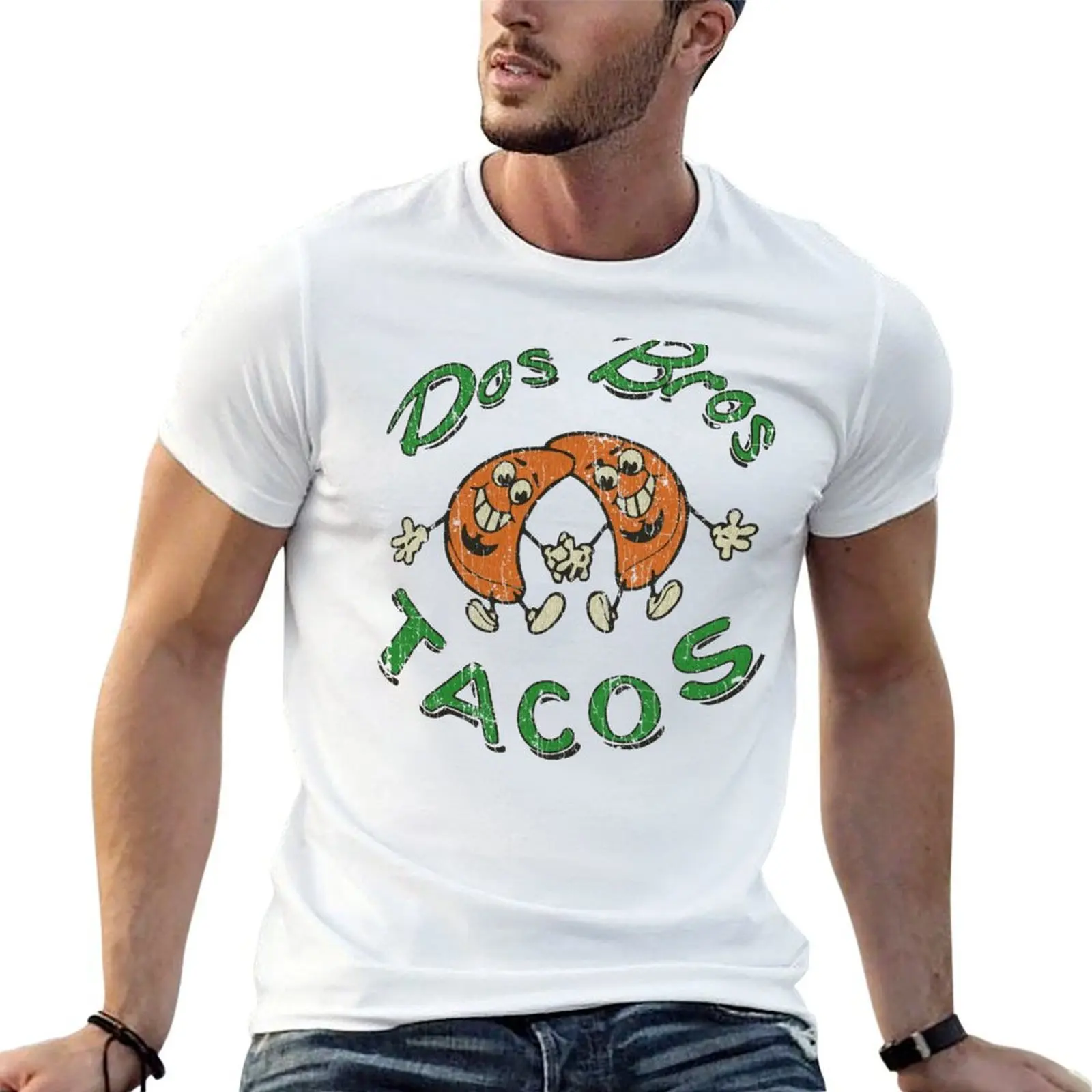 

Dos Bros Tacos 2013 T-Shirt g man t shirts for men cotton t shirts man 100% cotton tshirt 100% T-shirt