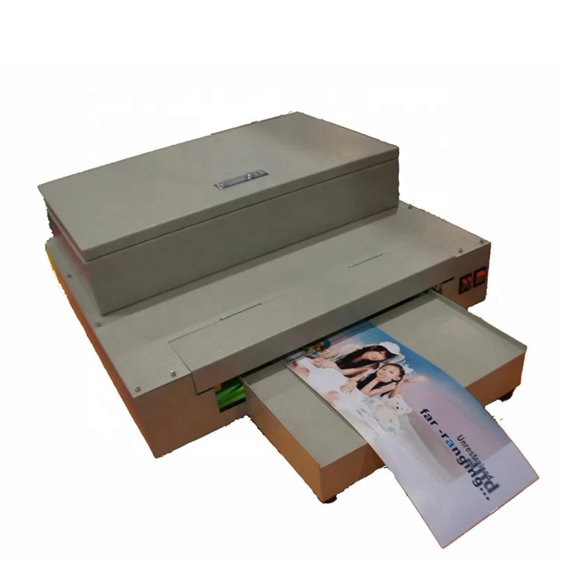 MIni 330mm A3 A4 Size UV Liquid Coating Machine
