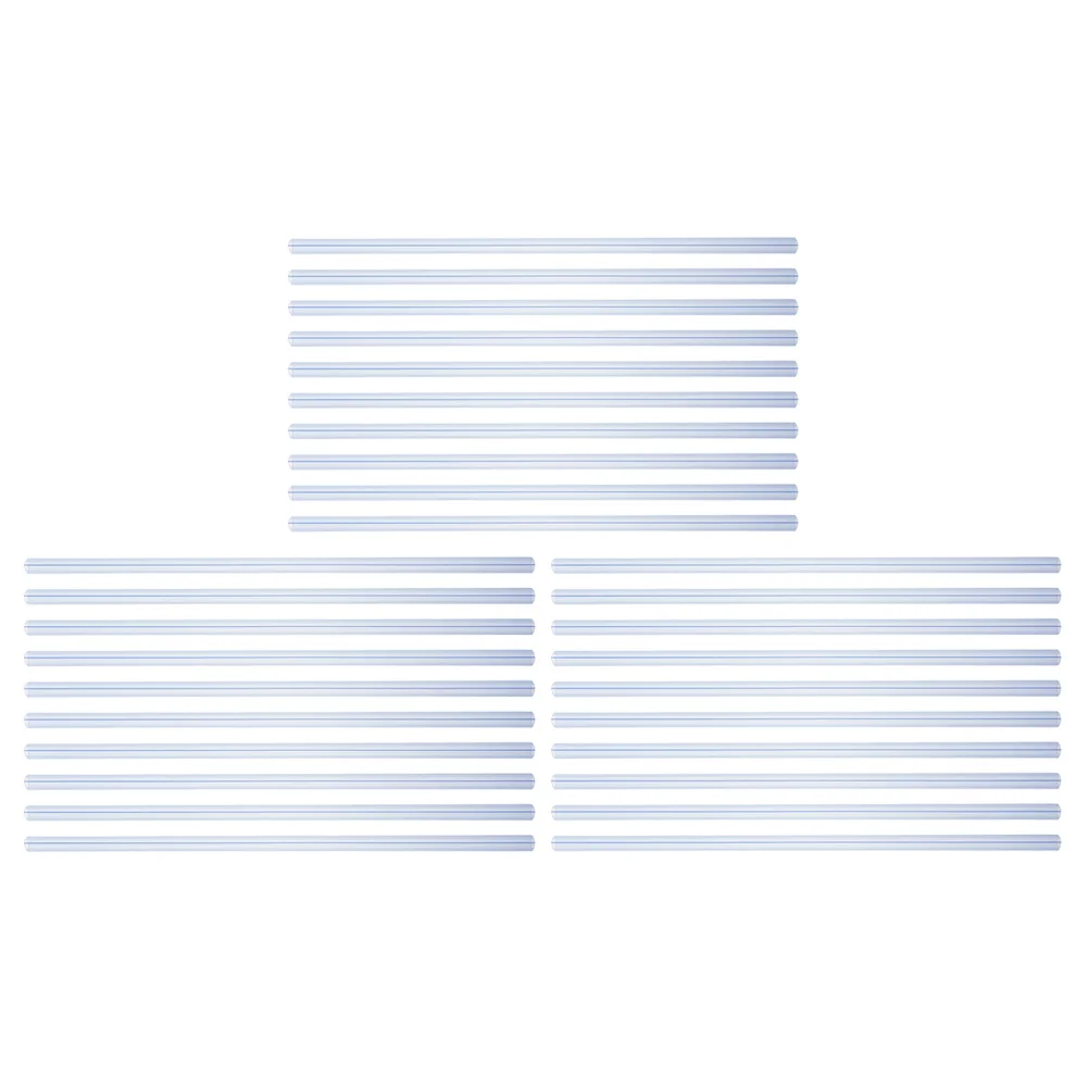 30 ชิ้น Binder แฟ้มโฟลเดอร์ Lever คลิปทํางานสไลด์การนําเสนอ Abs คลิปพลาสติก Binders