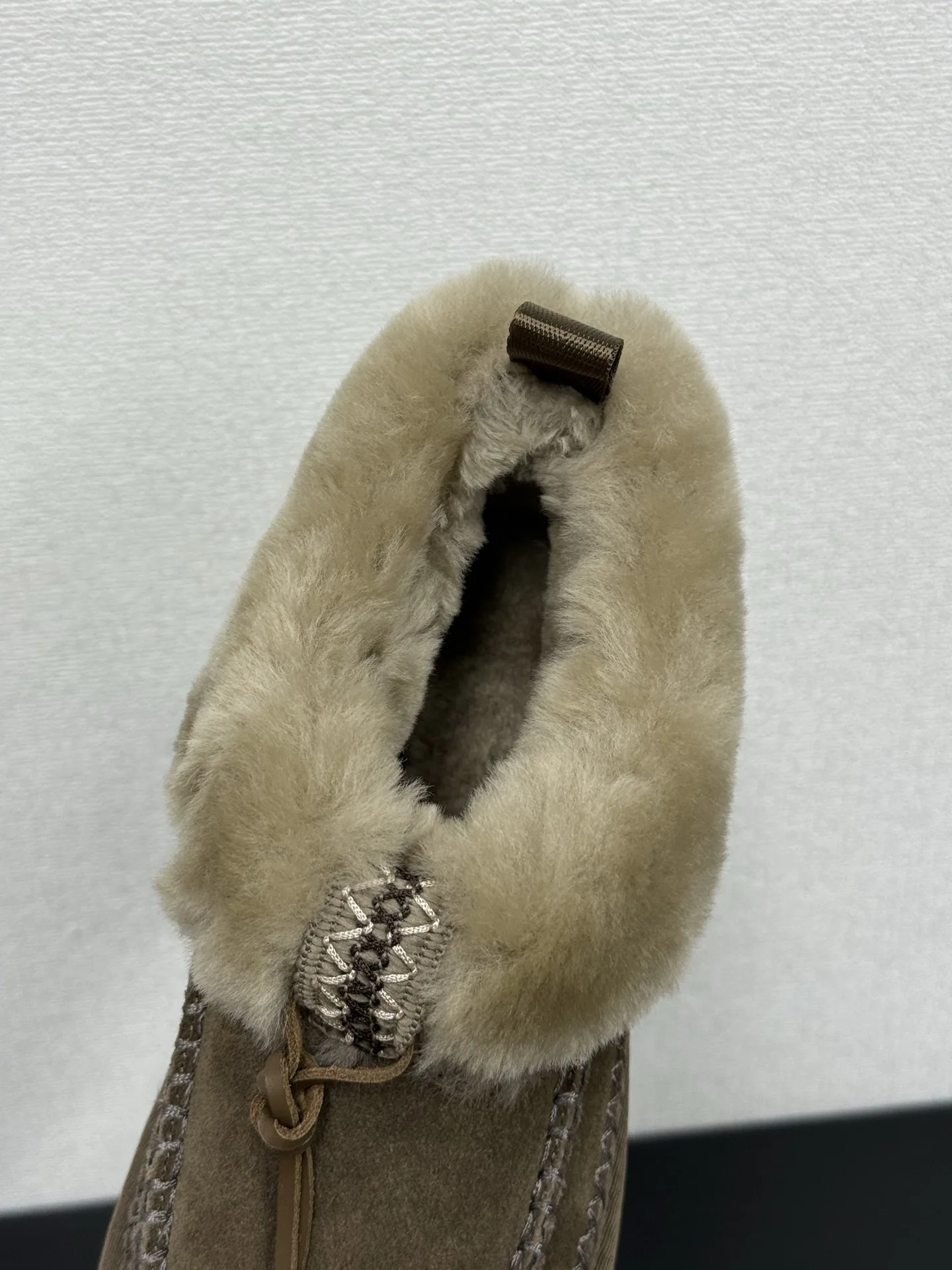 الشتاء المرأة أحذية بوت قصيرة 2025 جلد البقر العلوي الصوف بطانة أسلوب بسيط أحجام 35-39 موضة جديدة الأحذية للسيدات #5