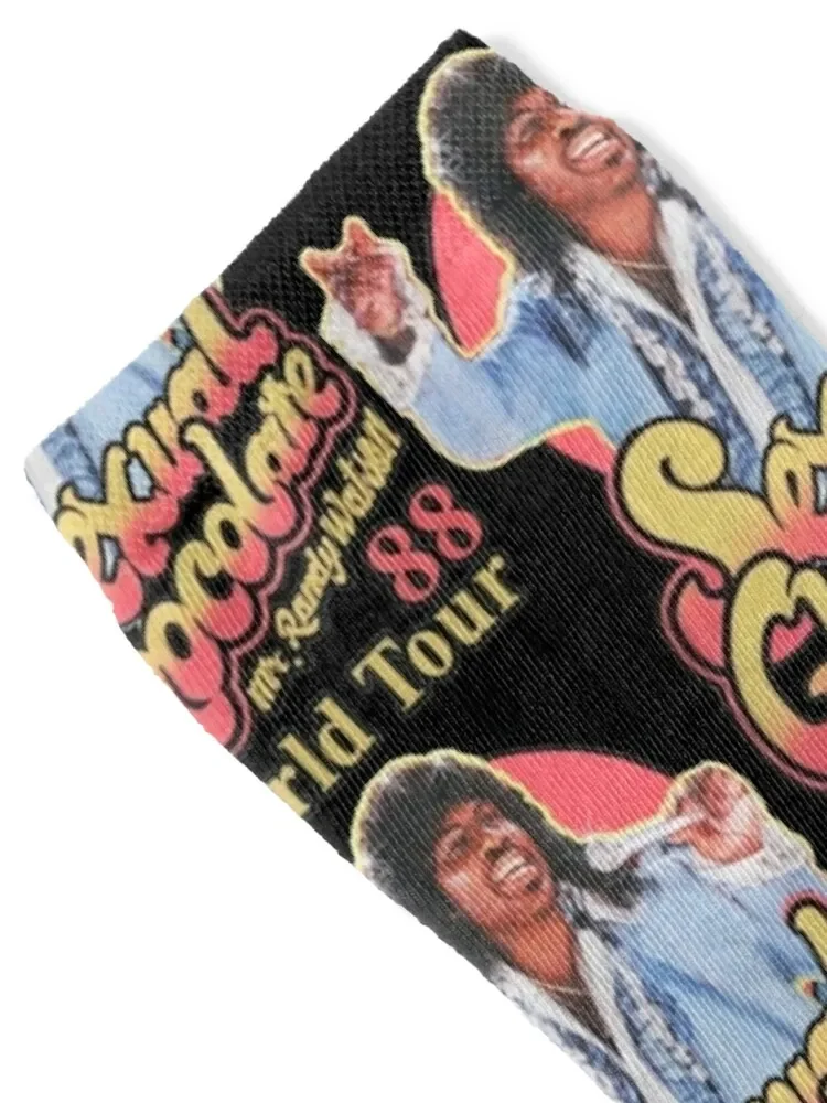 Randy Watson - Sexual Chocolate World Tour 88 Socks with print shoes Socks For Man Women's