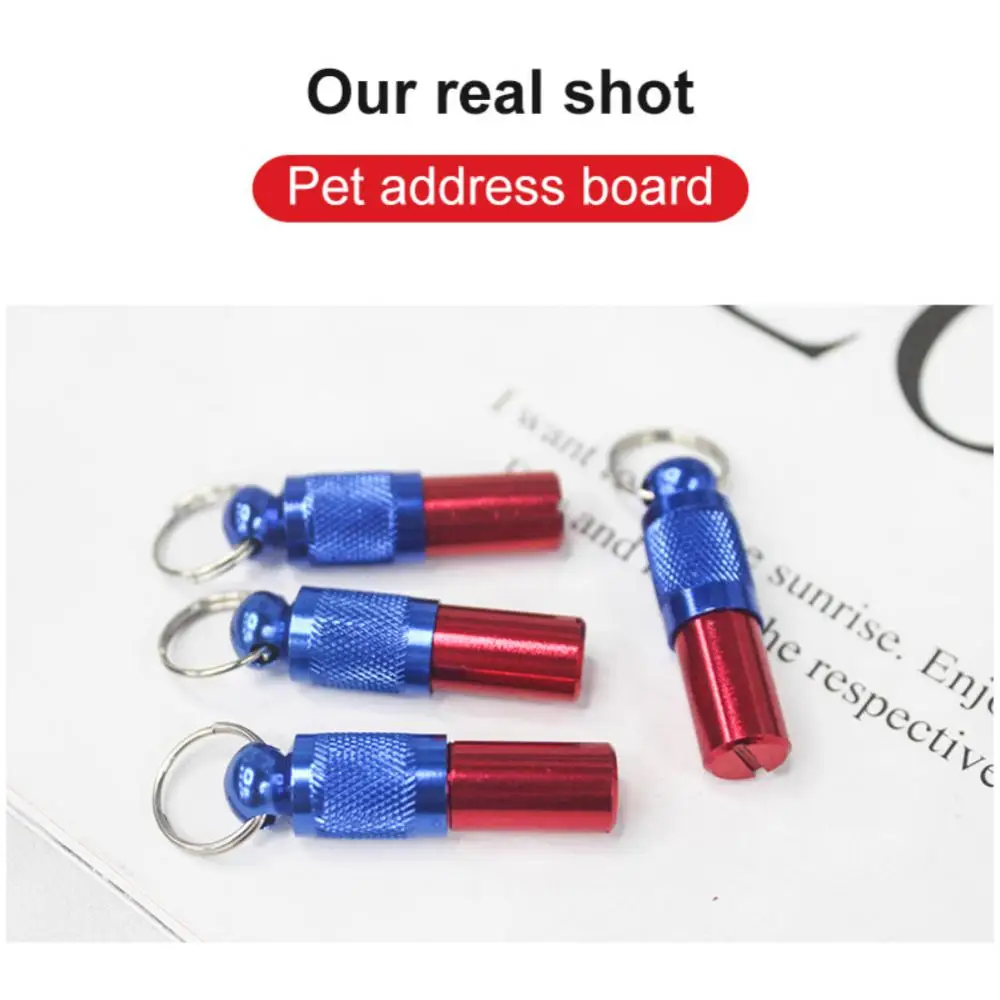 Pet Pendant Stylish And Cute Ensures Pet's Safety Functional Must-have Item Adorable Trendy Design Pet Safety Address Tags