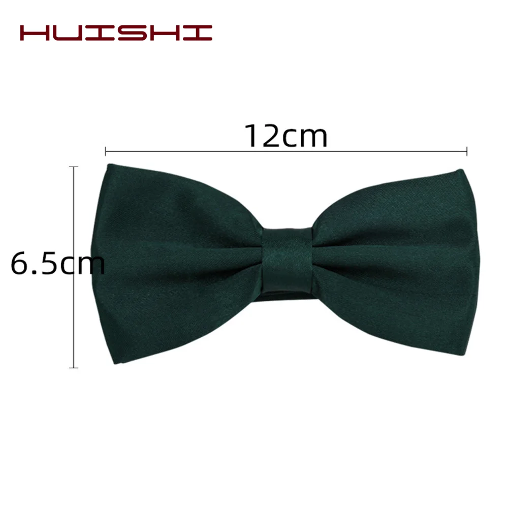 Men Bowties Classic Satin Bowtie Hot Sale Gentleman Necktie For Wedding Party Adjustable Solid Colorful Men Bow Ties Neck Cravat