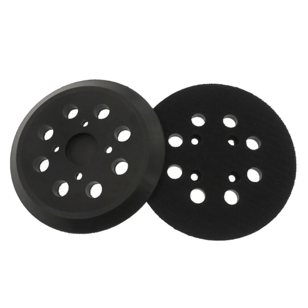 

5 Inch 8 Holes 125mm Hook Loop Sanding Backing Pad For Fits Air Sander Power Sander Polisher Tools Orbital Sander Disk Discs