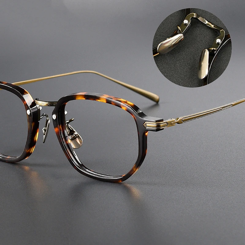Business Square German Design Brand Eyeglasses Frames Men Glasses Frame Spectacles Eyewear Optics Prescription Myopia Presbyopia