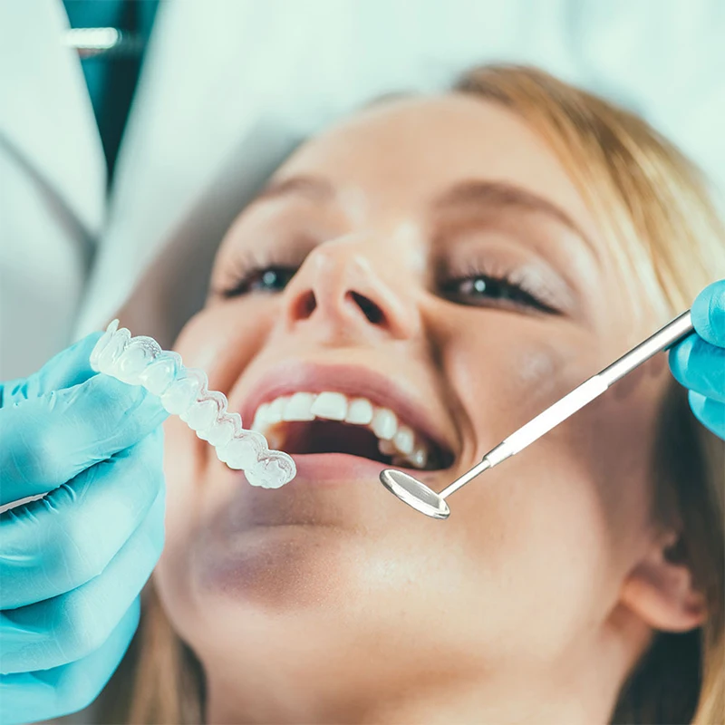 Aço inoxidável Espelho Dental, Oral Care Tool, Dentes Limpeza, Punho de Inspeção, Dentista Boca Verificação, Maquiagem Suprimentos