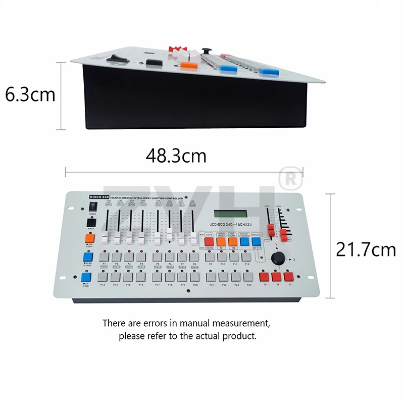 ZVH DMX Signal Console Disco 240 DMX Controller Stage Lighting Controller for Led Par Moving Head DJ Light Stage Effect Lights